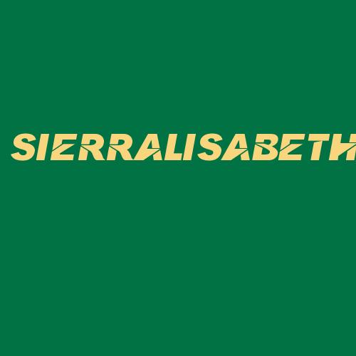 Logo da SIERRALISABETH